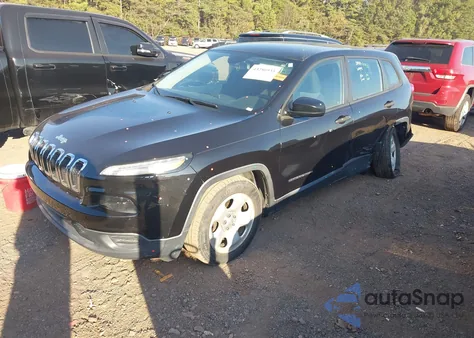 2016 Jeep Cherokee Sport from USA, damaged, VIN 1C4PJLAB8GW159966